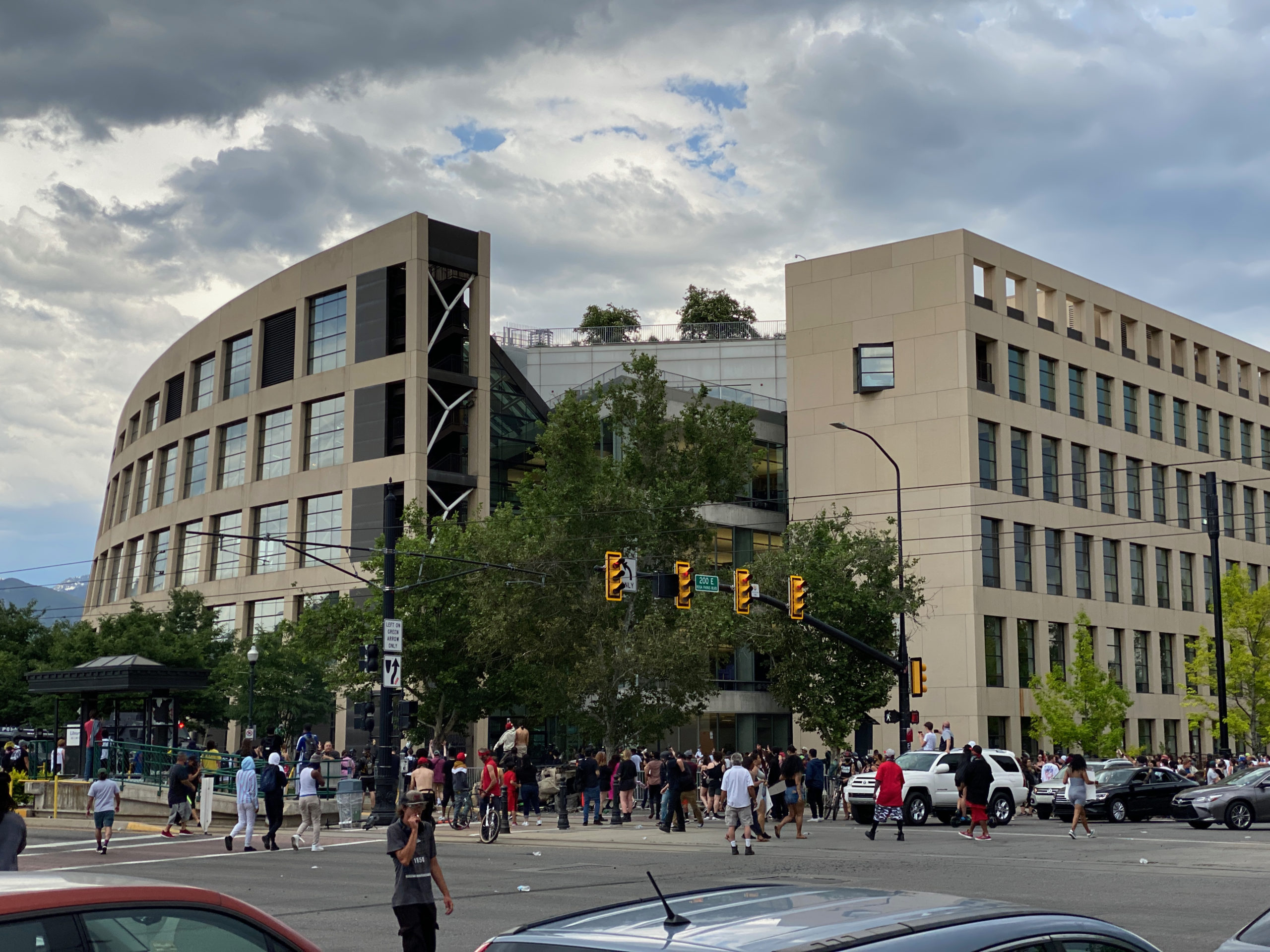 The City Library - Host of festivals and protests